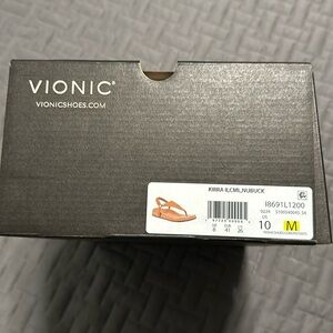 Vionic Kirra II Toe Post Sling Back Sandals